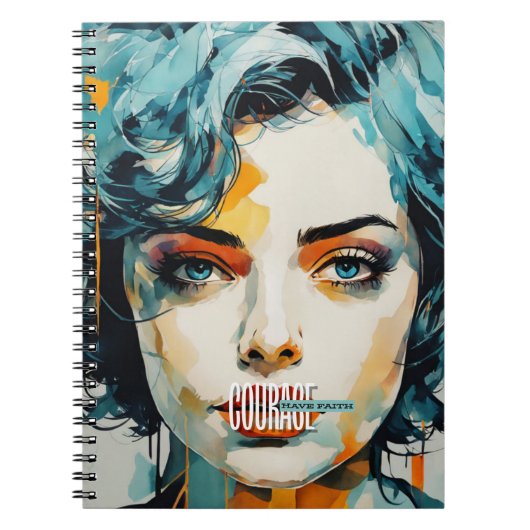 信仰を持つ | 献身的なノートブックのジャーナル ノートブック (正面)