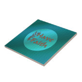 信仰を持感動的つ タイル (側面)