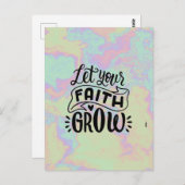 信仰を育てる ポストカード (正面/裏面)