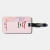 信仰を蒔け。Reap joy – 荷札 ラゲッジタグ (裏面横)