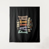 信仰を解き放った信仰は強い タペストリー (正面)