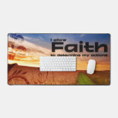 「信仰を認める」モチベーション確認 デスクマット (キーボード&マウス)