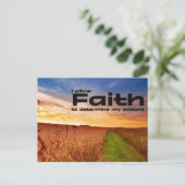 「信仰を認める」モチベーション確認 ポストカード (スタンド正面)