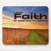 「信仰を認める」モチベーション確認 マウスパッド (正面)