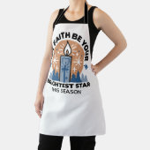 信仰を輝かせよう:冬のテーマ エプロン (インサイチュ)