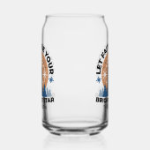 信仰を輝かせよう：冬のテーマ ガラス缶 (右)