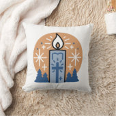 信仰を輝かせよう：冬のテーマ クッション (ブランケット)