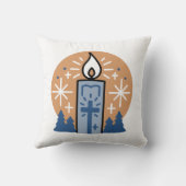 信仰を輝かせよう：冬のテーマ クッション (裏面)