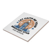 信仰を輝かせよう:冬のテーマ タイル (側面)