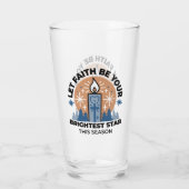 信仰を輝かせよう：冬のテーマ タンブラーグラス (裏面)