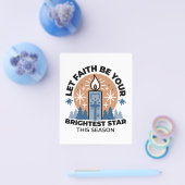 信仰を輝かせよう:冬のテーマ チラシ (シングル)