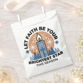 信仰を輝かせよう：冬のテーマ フェイバーバッグ (クリップ留めされた状態)