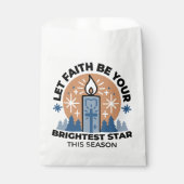 信仰を輝かせよう：冬のテーマ フェイバーバッグ (正面)