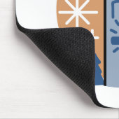 信仰を輝かせよう：冬のテーマ マウスパッド (コーナー)