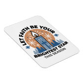 信仰を輝かせよう:冬のテーマ マグネット (右側)