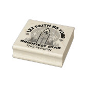 信仰を輝かせよう：冬のテーマ ラバースタンプ (スタンプ)