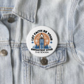 信仰を輝かせよう：冬のテーマ 缶バッジ (インサイチュ)