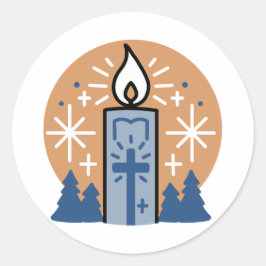 信仰を輝かせる ラウンドシール