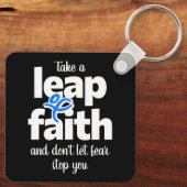 信仰を飛躍させストップよ キーホルダー (裏面)