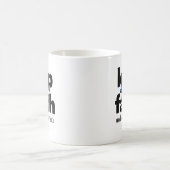 信仰を飛躍させストップよ コーヒーマグカップ (中央)