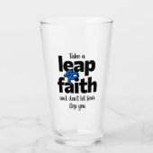 信仰を飛躍させストップよ タンブラーグラス (正面)