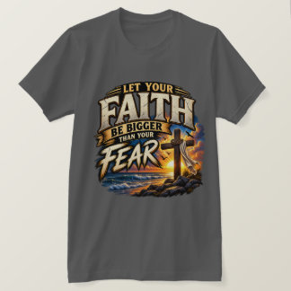 信仰を高く掲げよう Tシャツ