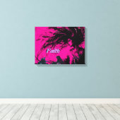 信仰アートレトロ キャンバスプリント (インサイチュ (ウッドフロア))