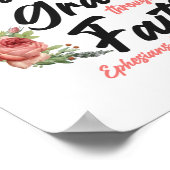 信仰エペ救シアを通した恵みによる聖句 ポスター (角)