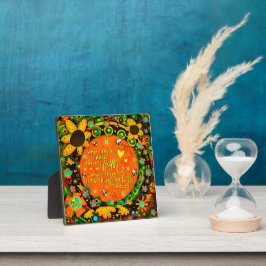 信仰オかわいらしレンジイエローフローラ（昆虫）マルハナバチイレリン フォトプラーク