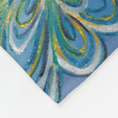 信仰ガーディアンエンジェルアートカスタムフリースブランケット フリースブランケット (角)