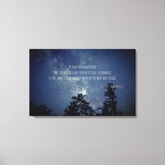 信仰キャンバス印刷 キャンバスプリント (正面)