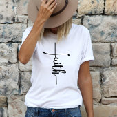 信仰キリスト教の十字架 Tシャツ