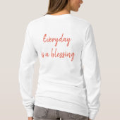 信仰ギフトコレクション 女性用Tシャツ Tシャツ (裏面)