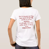 信仰ギフトコレクションTシャツ Tシャツ (裏面)