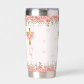 信仰ギフトフローラクロス 保温保冷タンブラー (正面)