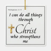 信仰クリスマスの装飾 セラミックオーナメント (裏面)