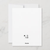 信仰クリスマスカード シーズンカード (裏面)