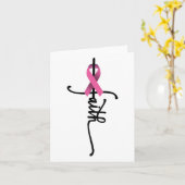 信仰クロス戦士サバイバーピンクリボンブレストカ カード (黄色い花)