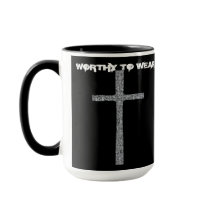 信仰クロス銀 – 衣服に値