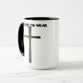 信仰クロス鎧 – 衣服に値 マグカップ (正面左)