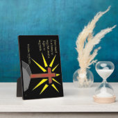 信仰シリーズPsalm 119:105聖なる書物、 経典アートプラーク フォトプラーク (側面)