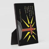 信仰シリーズPsalm 119:105聖なる書物、 経典アートプラーク フォトプラーク (側面)