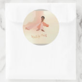 信仰シールで歩く ラウンドシール (バッグ)