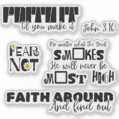 信仰ステッインスパイアクシート シール (正面)