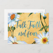 信仰デイジー引用文 ポストカード (正面/裏面)