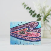 信仰ハートはがき ポストカード (スタンド正面)