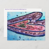 信仰ハートはがき ポストカード (正面/裏面)