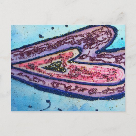 信仰ハートはがき ポストカード (正面)