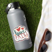 信仰ハートインスピレーショントレンディーシール シール