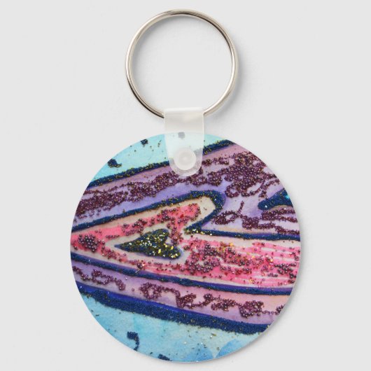 信仰ハートキーチェーン キーホルダー (正面)